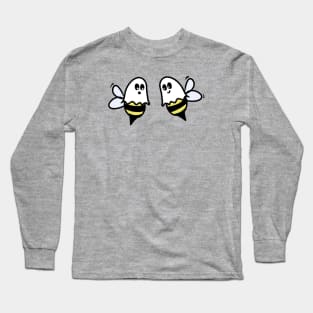 Ghost Boo Bees Long Sleeve T-Shirt